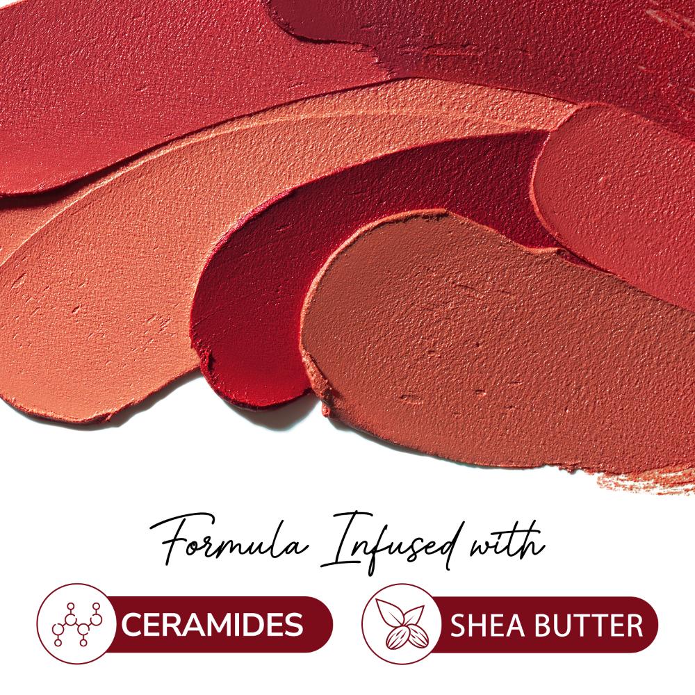 Mila Beauté Lock & Pout Transfer - Proof Matte Crayon With Ceramides & Shea Butter