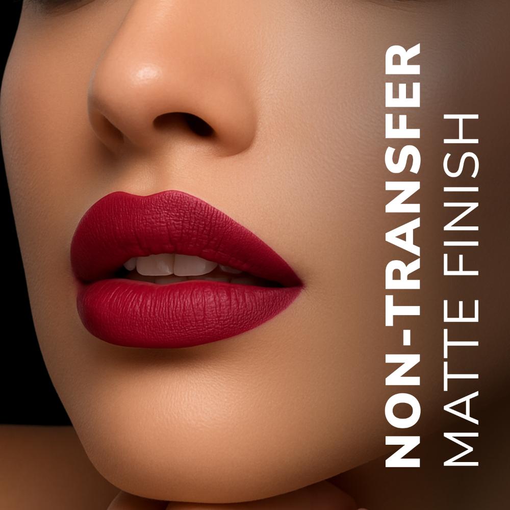Mila Beauté Lock & Pout Transfer - Proof Matte Crayon With Ceramides & Shea Butter