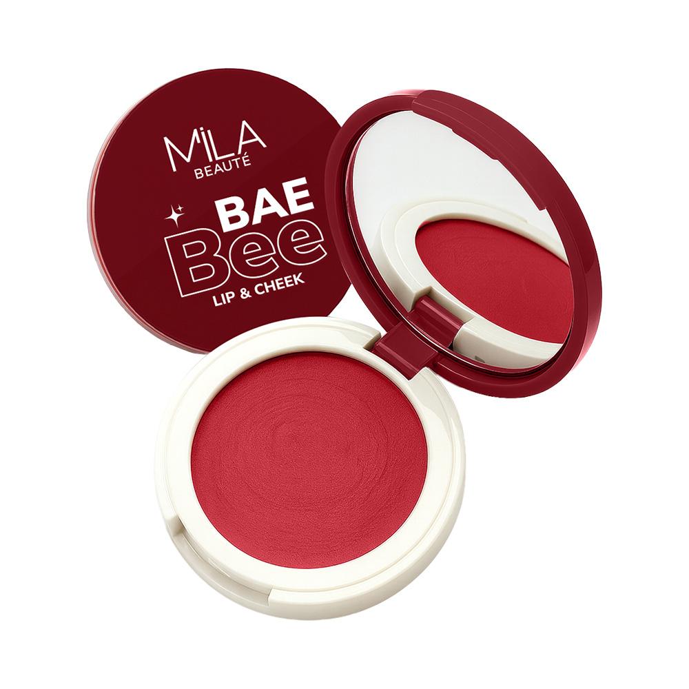 Mila Beauté Baebee Lip & Cheek Tint With Jojoba Oil & Vitamin E Shade