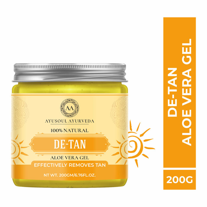 Ayusoul Ayurveda Detan Gel for Face & Body Skin Treatment