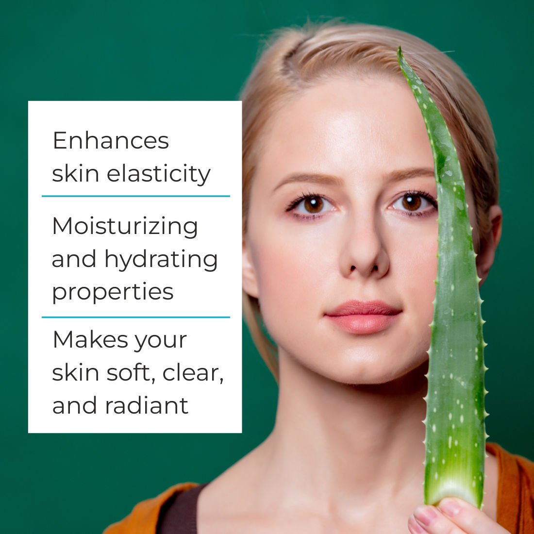Ayusoul Ayurveda Moisturizer Aloe Vera Gel for Face & Body Skin Treatment