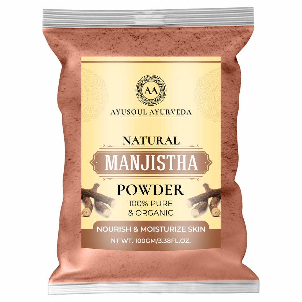 Ayusoul Ayurveda 100% Pure Organic Natural Manjistha Powder