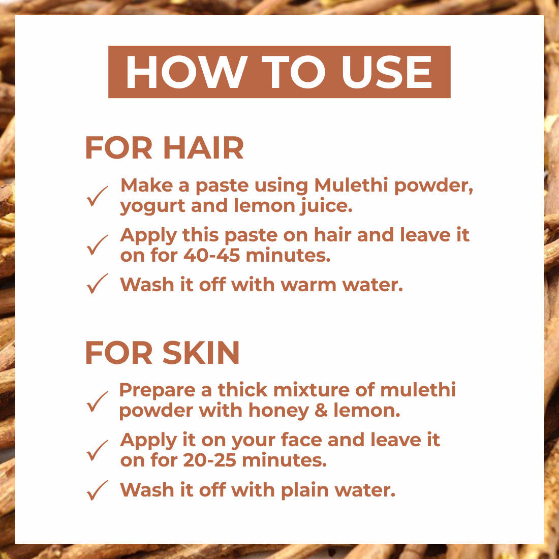 Ayusoul Ayurveda 100% Natural Organic Mulethi Powder