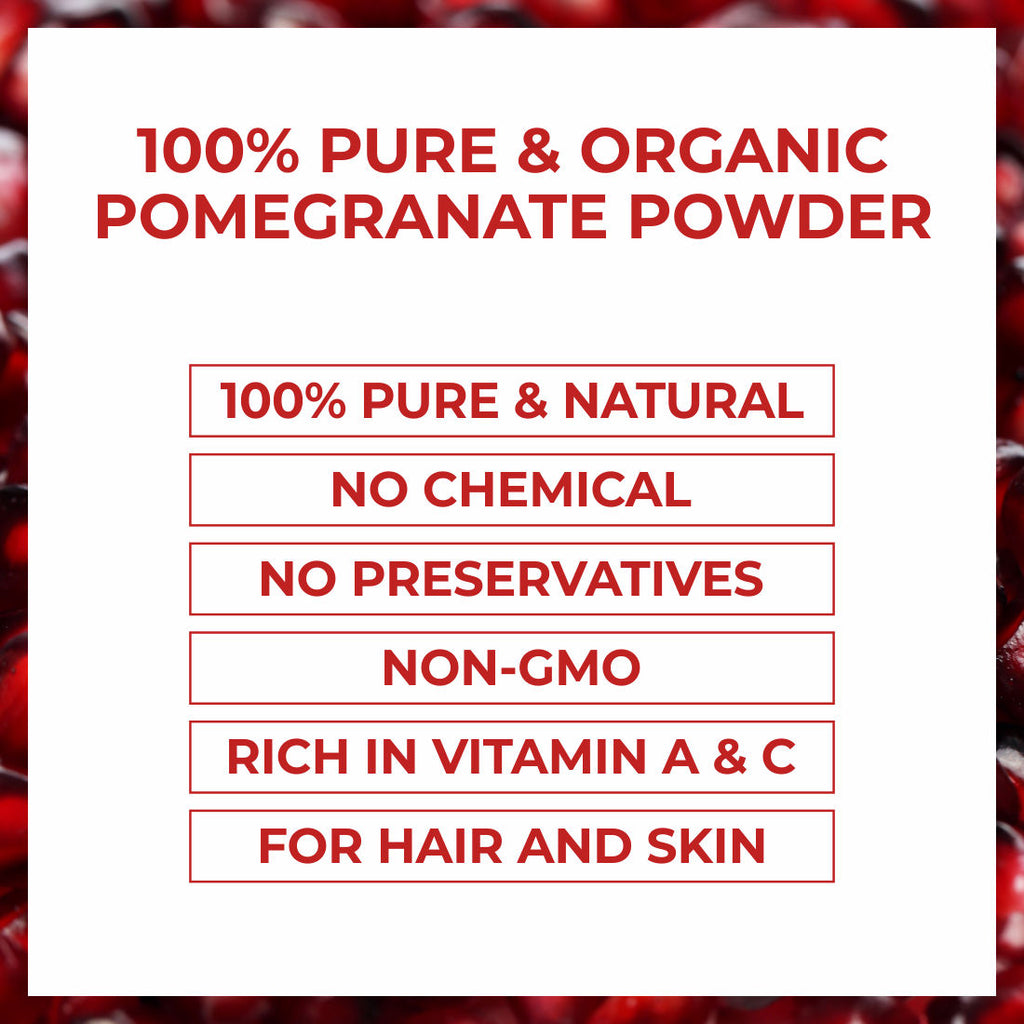 Ayusoul Ayurveda 100% Pure Natural & Organic Pomegranate Powder