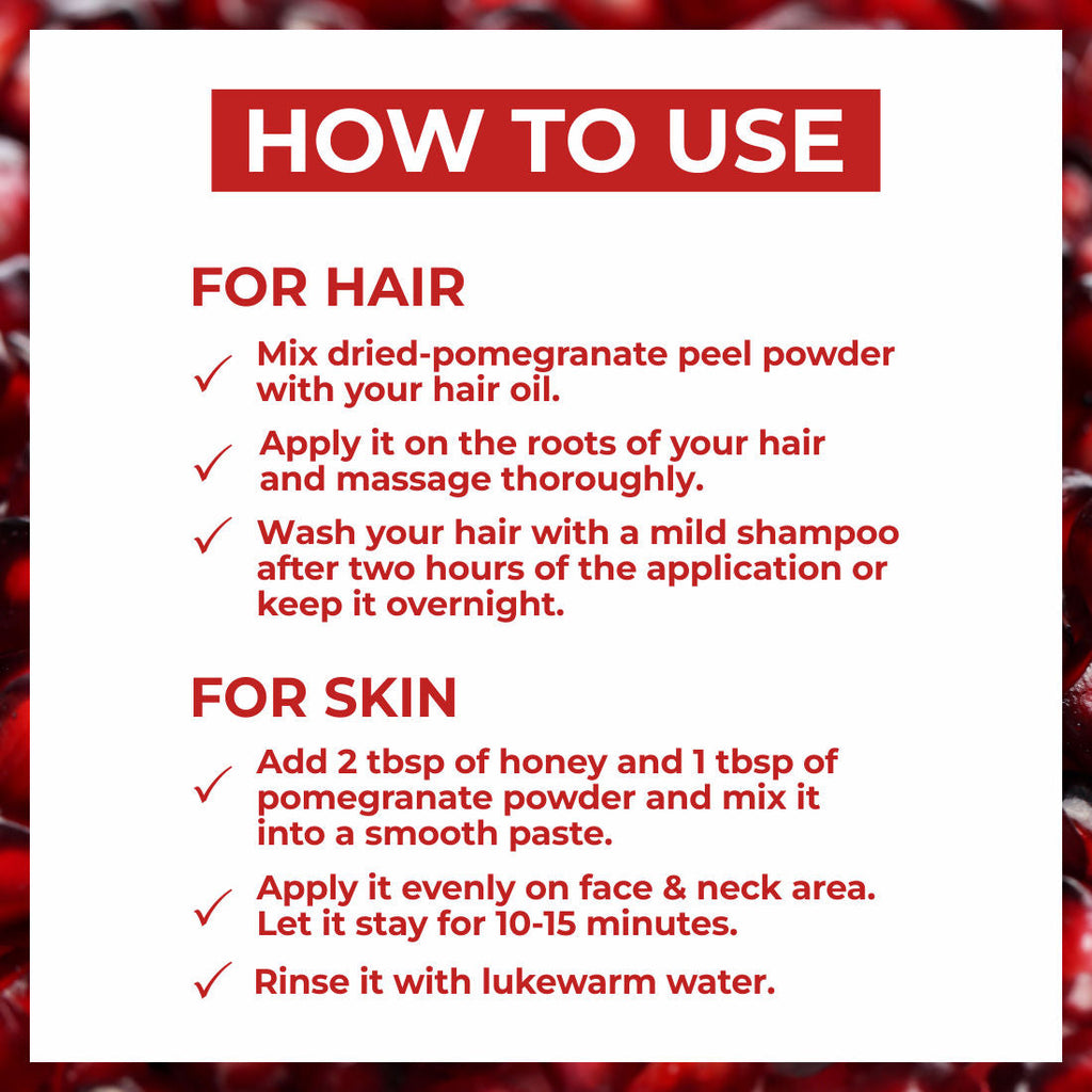 Ayusoul Ayurveda 100% Pure Natural & Organic Pomegranate Powder