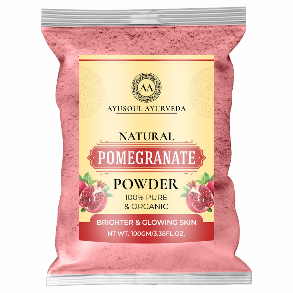Ayusoul Ayurveda 100% Pure Natural & Organic Pomegranate Powder