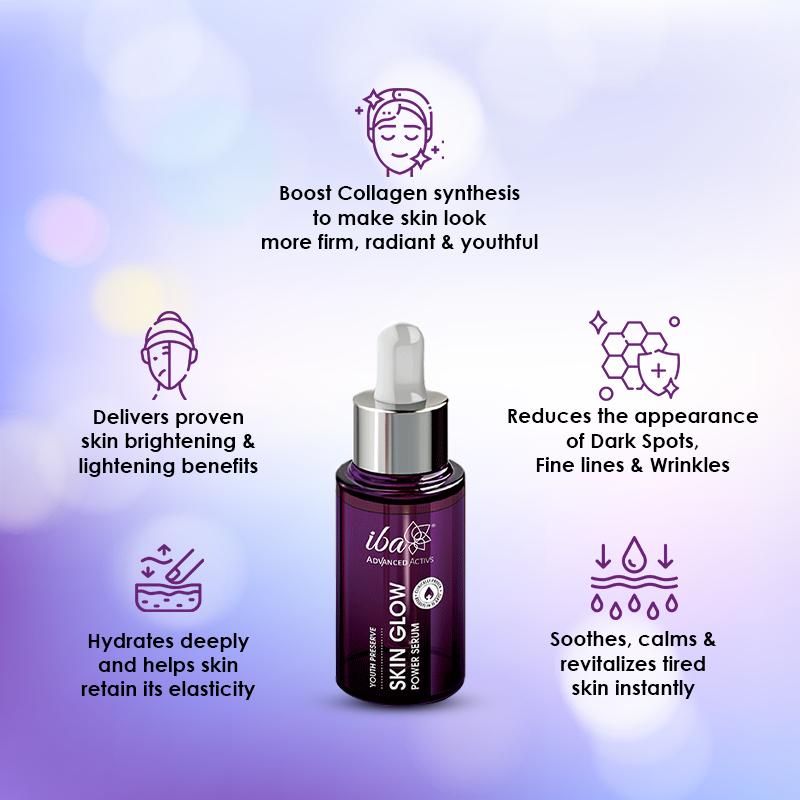 Iba Advanced Activs Youth Preserve Skin Glow Power Serum
