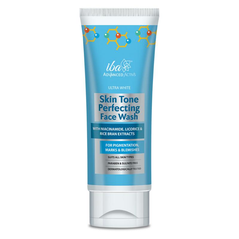 IBA Advanced Activs Ultra White Skin Tone Perfecting Face Wash