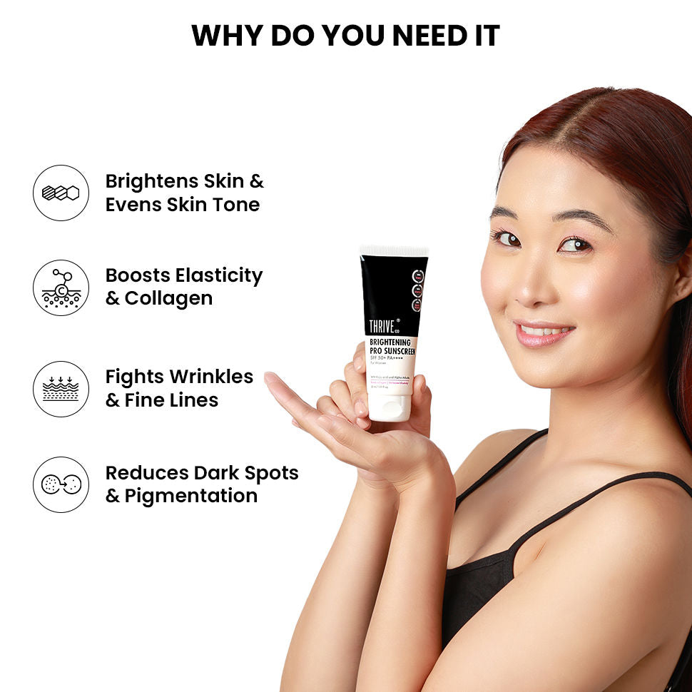 ThriveCo Brightening Pro Sunscreen For Women