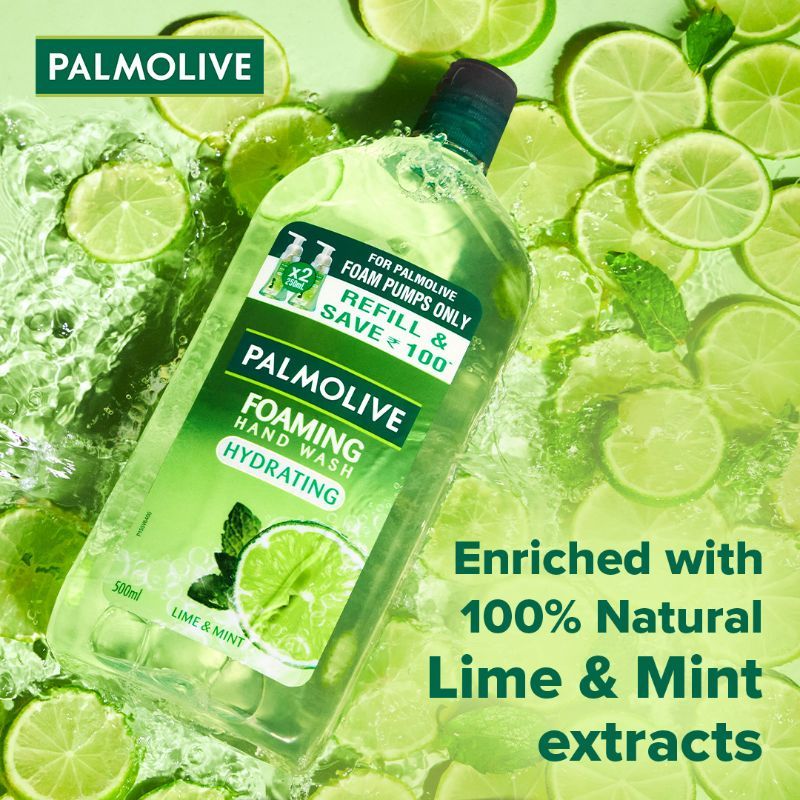 Palmolive Hydrating Foaming Hand Wash Lime & Mint