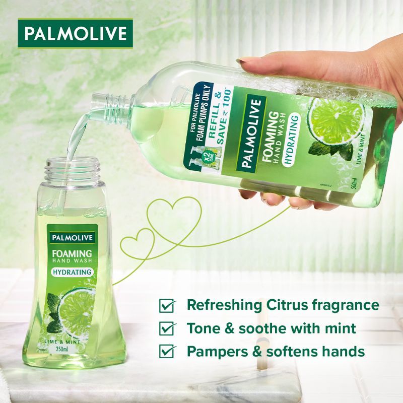 Palmolive Hydrating Foaming Hand Wash Lime & Mint