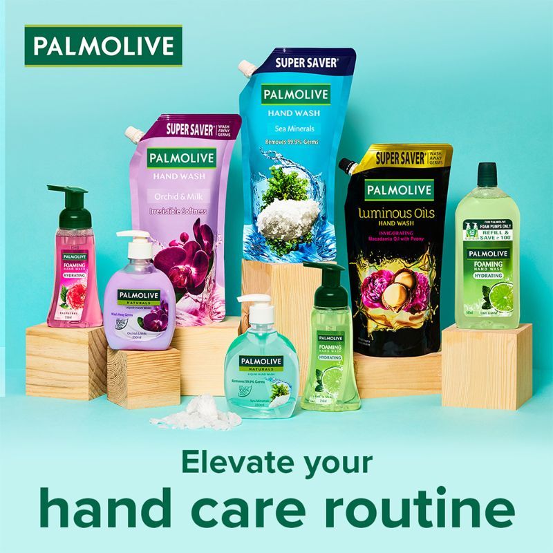 Palmolive Naturals Sea Minerals Liquid Hand Wash, Removes 99.9% Germs