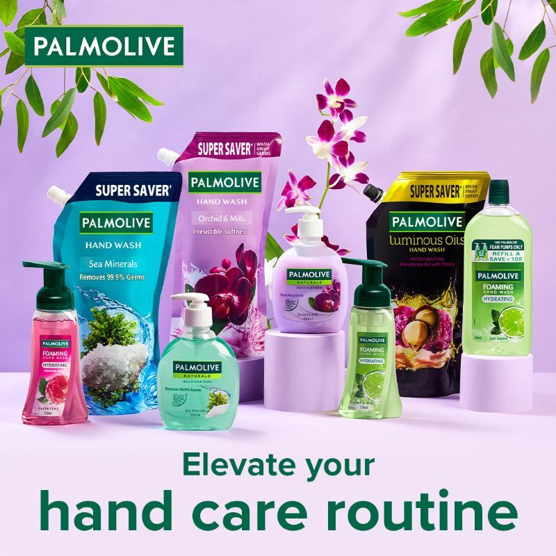 Palmolive Naturals Orchid & Milk Hand Wash- Irresistible Softness