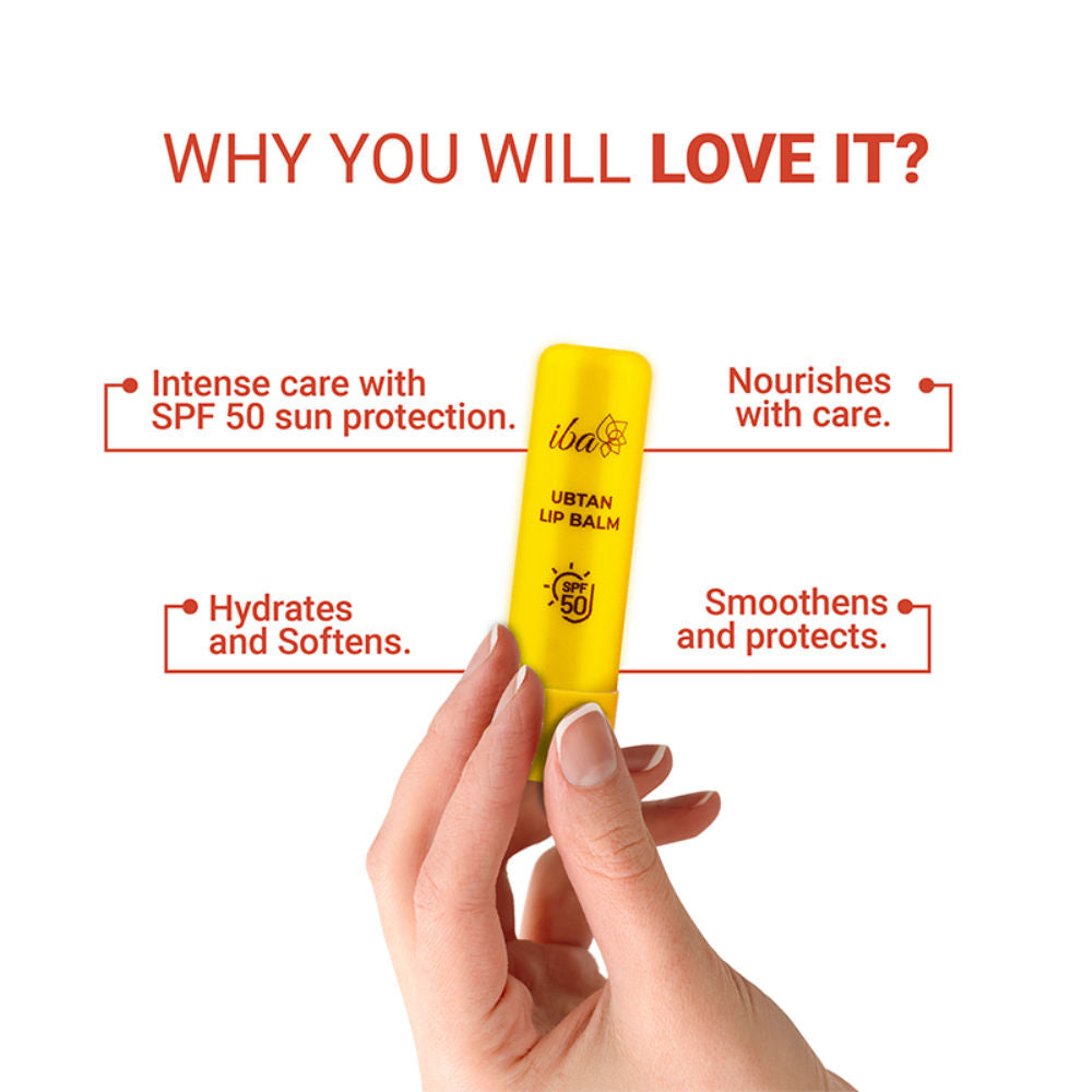 IBA Ubtan Lip Balm SPF 50