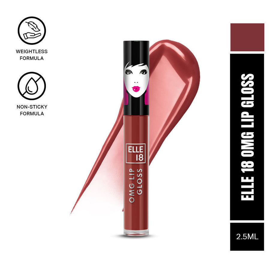 Elle 18 OMG Non sticky Tinted Lip Gloss with Jojoba Oil