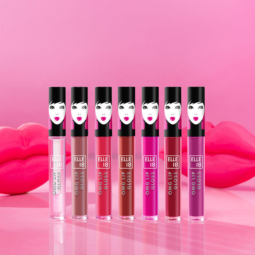 Elle 18 OMG Non sticky Tinted Lip Gloss with Jojoba Oil