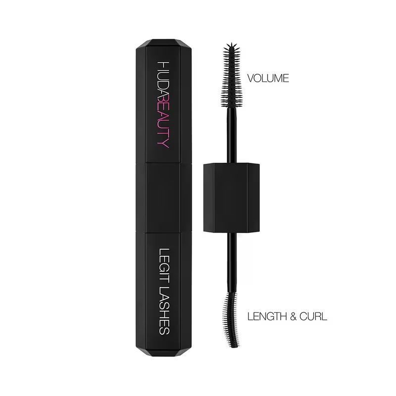 Huda Beauty Legit Lashes Double-ended Mascara Very Vanta Extreme Black