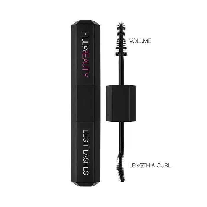 Huda Beauty Legit Lashes Double-ended Mascara Very Vanta Extreme Black