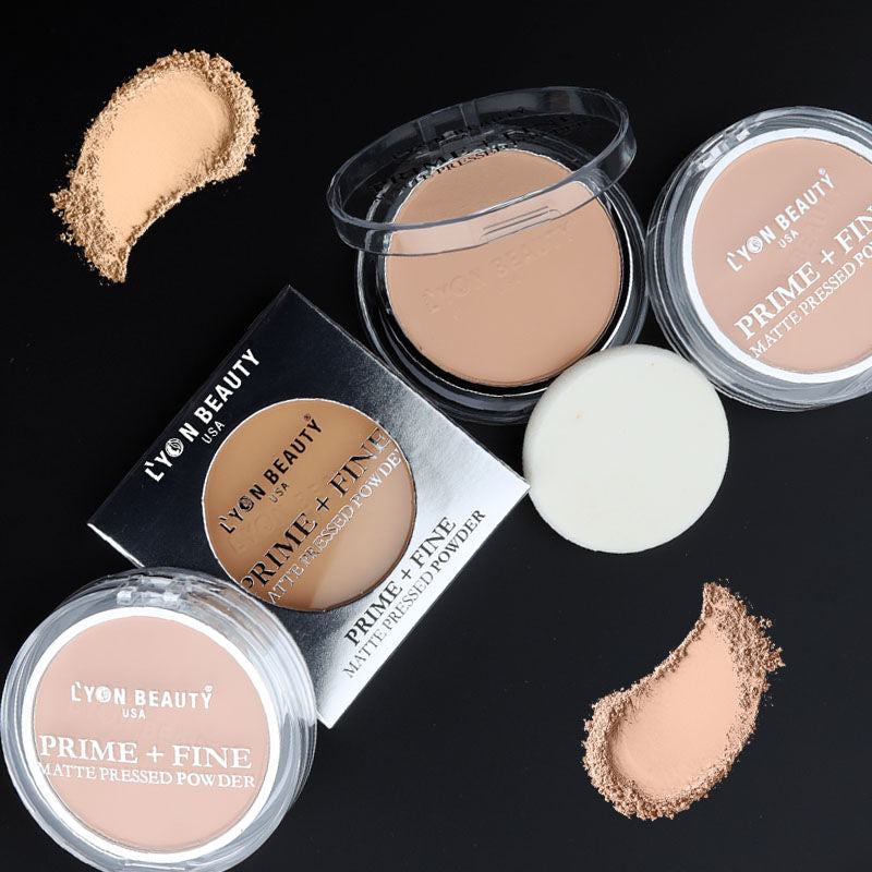Lyon Beauty Prime + Fine Compact Powder