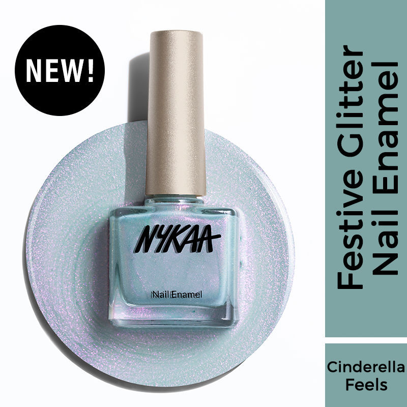 Nykaa Glitter Nail Enamel