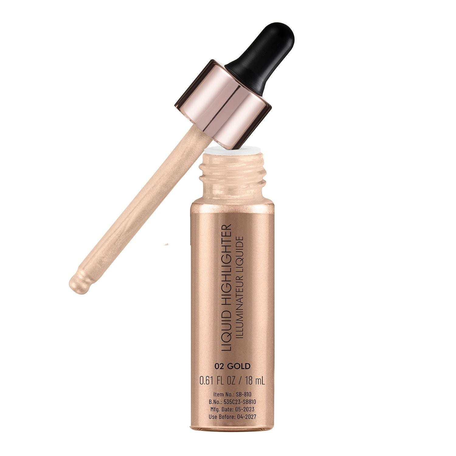 Swiss Beauty Drop and Glow Liquid Highlighter , Shimmer Shine , Dewy Finish