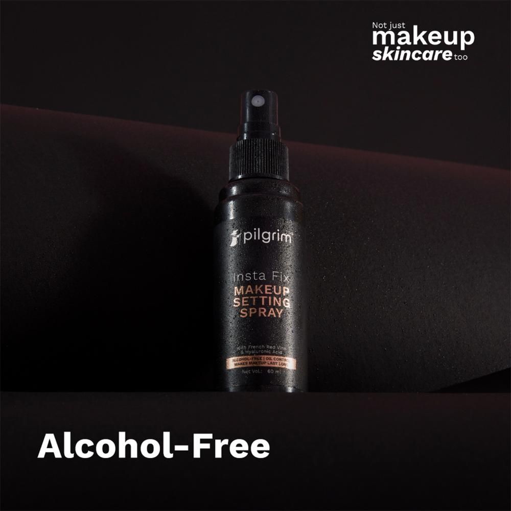 Pilgrim Insta Fix Makeup Setting Spray With Hyaluronic Acid & French Red Vine