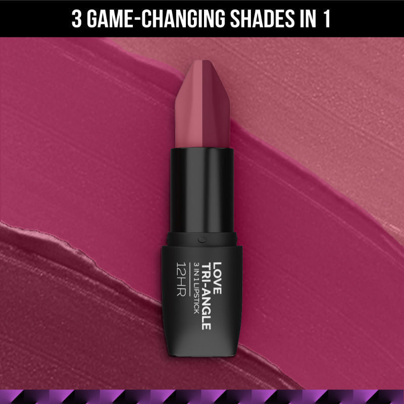 Staze 9to9 Love Tri-Angle 3 in 1 Lipstick