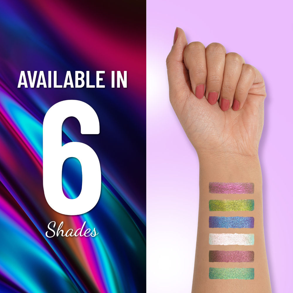 Swiss Beauty Holographic Eyeliner , Multi Chrome Effect , Water -Proof ,Smudge Proof
