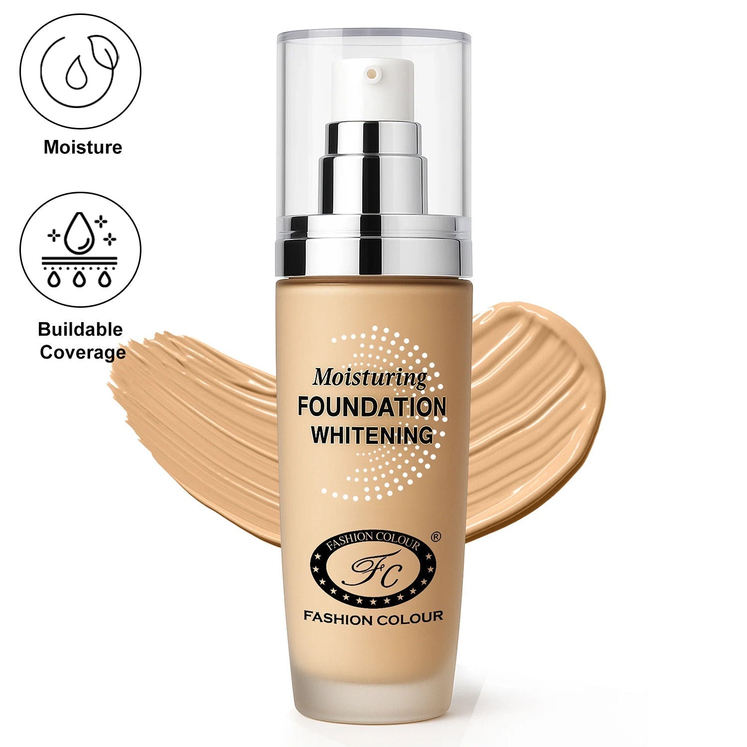 FASHION COLOUR Moisturing Whitening Foundation