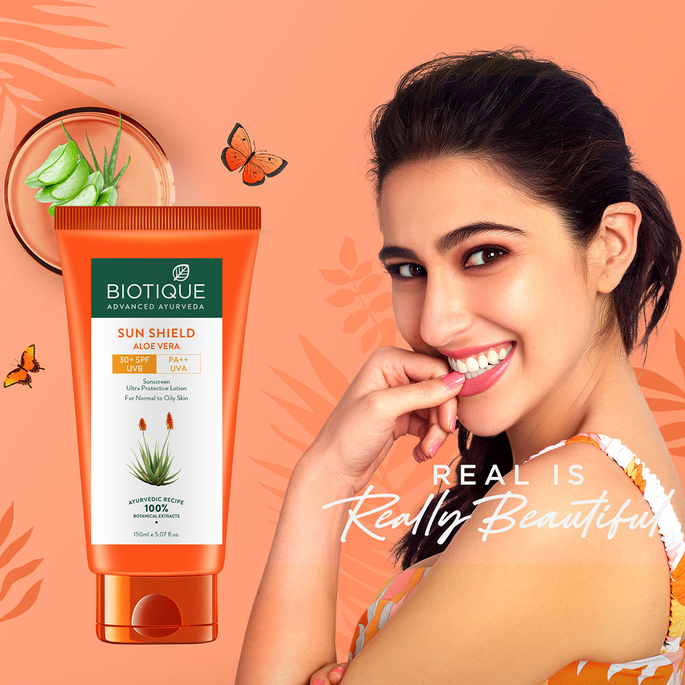 Biotique Aloe Vera Sunshield SPF 30 Lotion