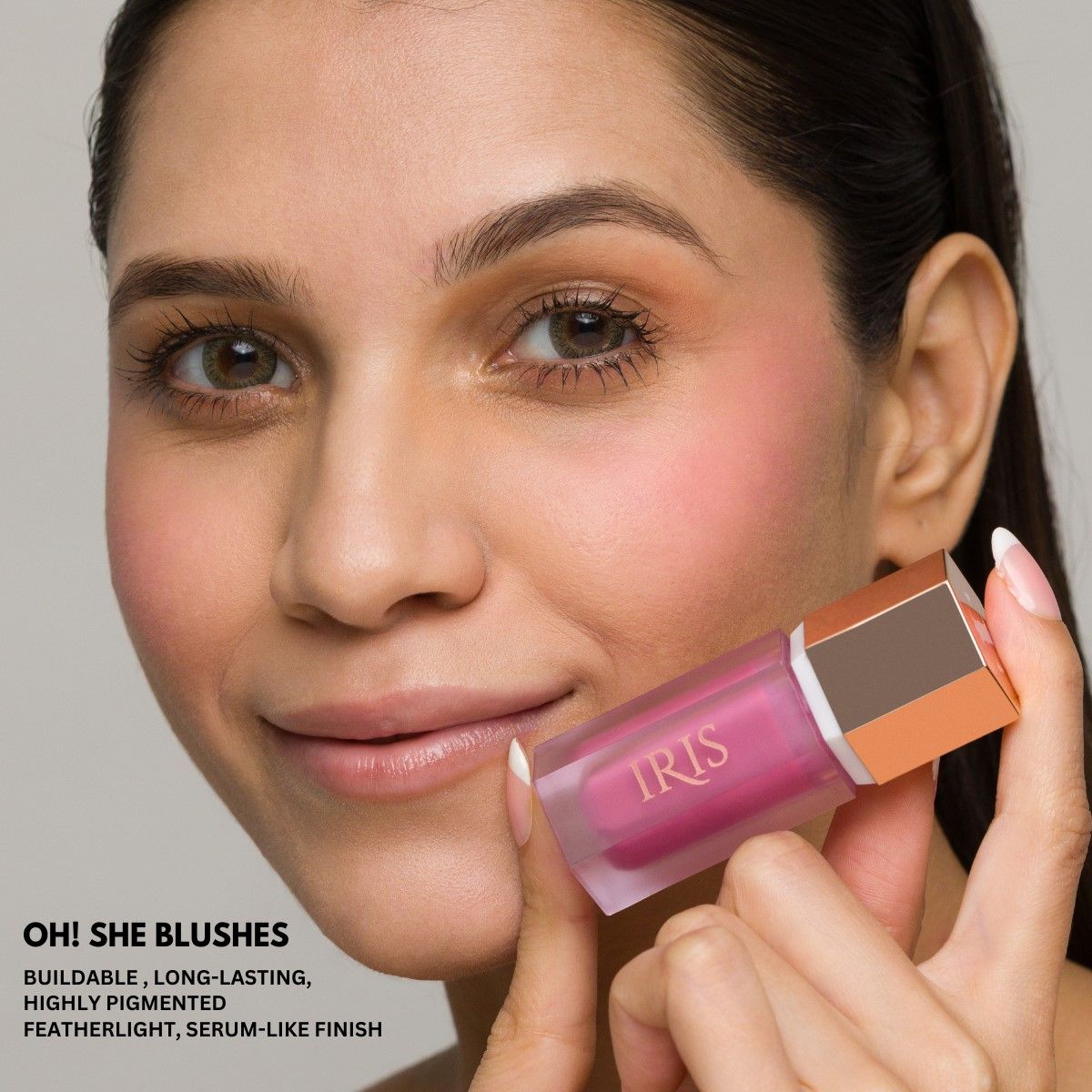 IRIS COSMETICS Oh! She Blushes Liquid Blush