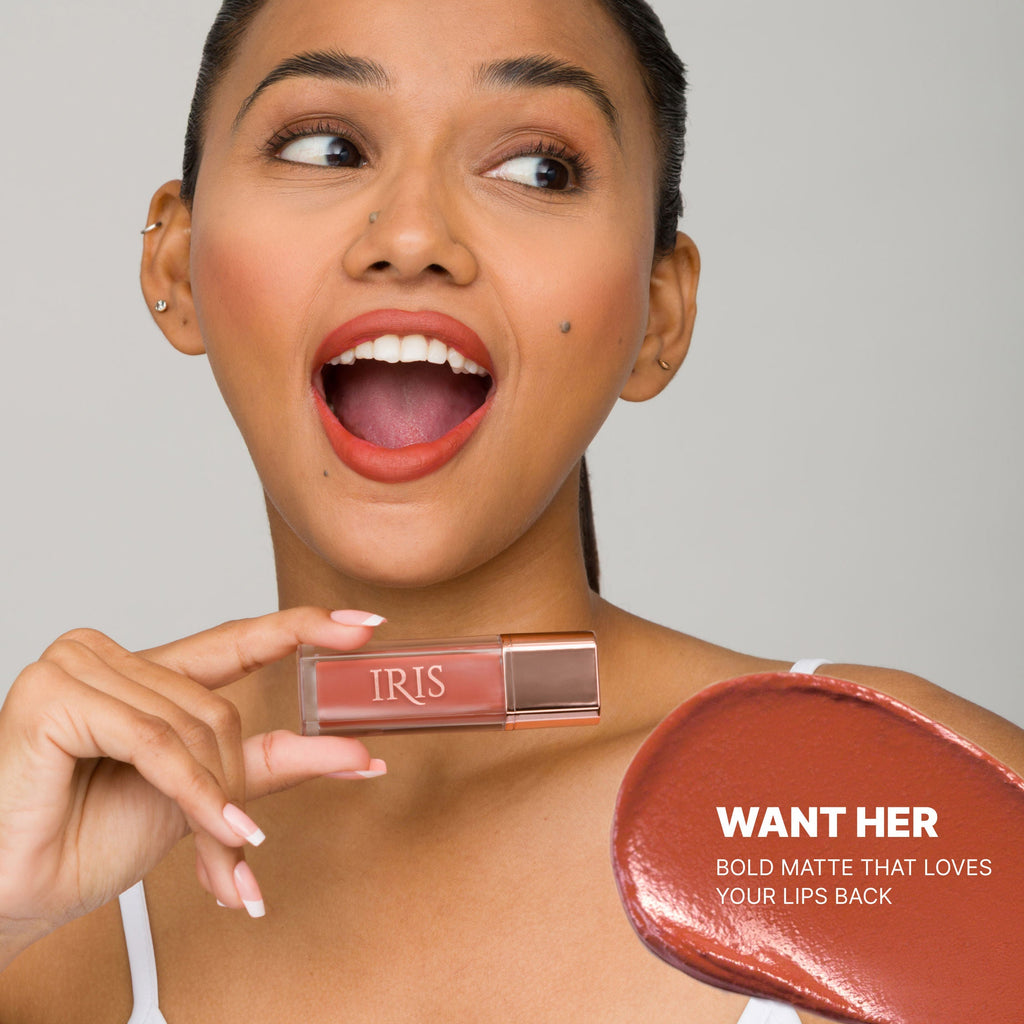 IRIS COSMETICS Matte Made Her Do It Liquid Lipstick