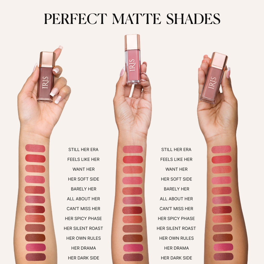 IRIS COSMETICS Matte Made Her Do It Liquid Lipstick
