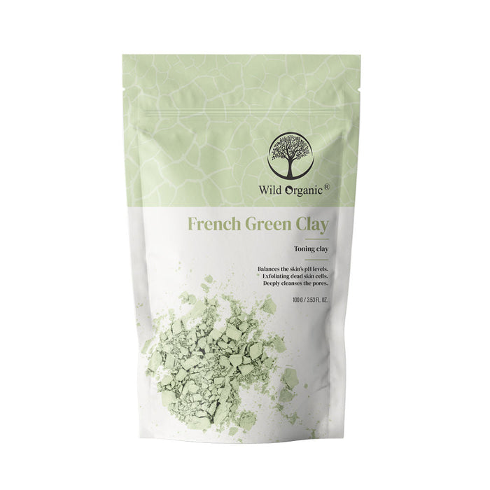 Wild Organic French Green Toaning Clay Powder