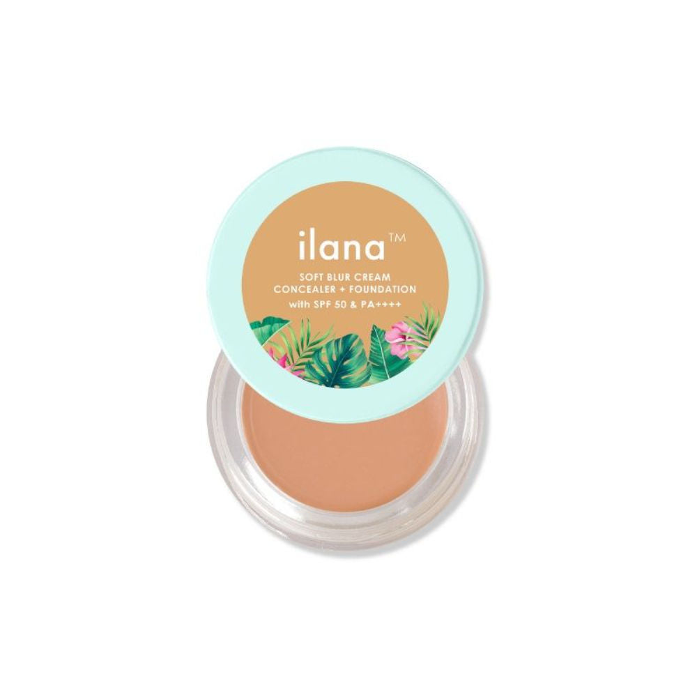 Ilana Soft Blur Cream Concealer & Foundation with SPF 50