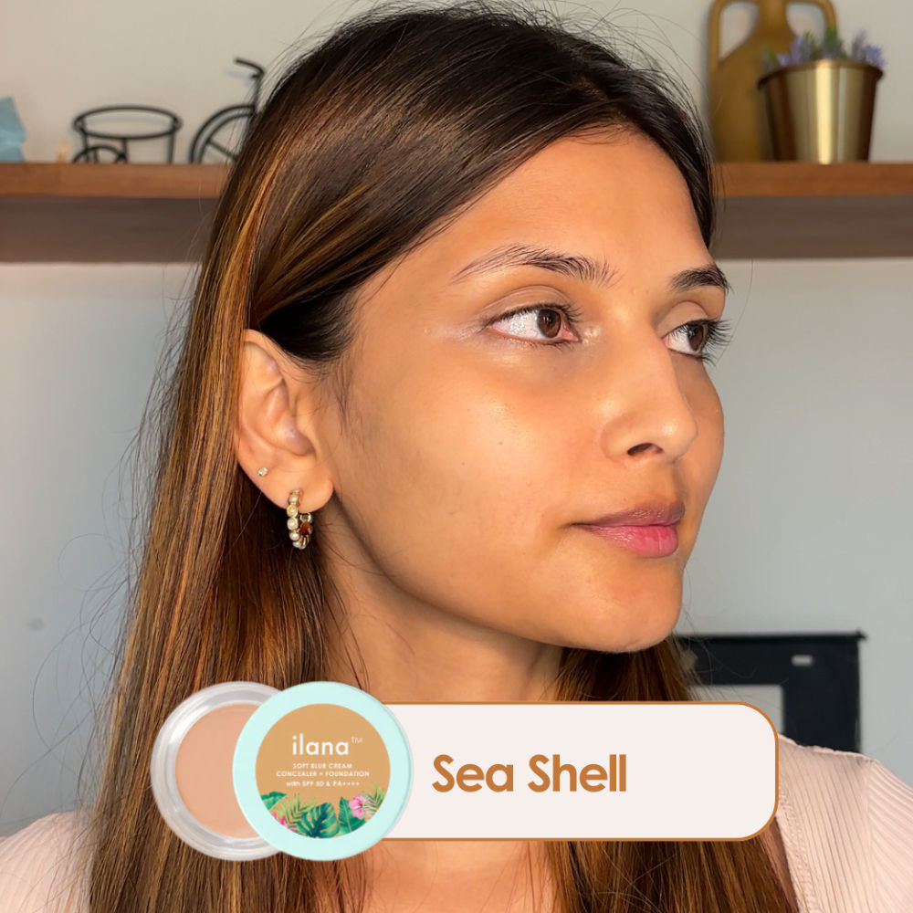 Ilana Soft Blur Cream Concealer & Foundation with SPF 50