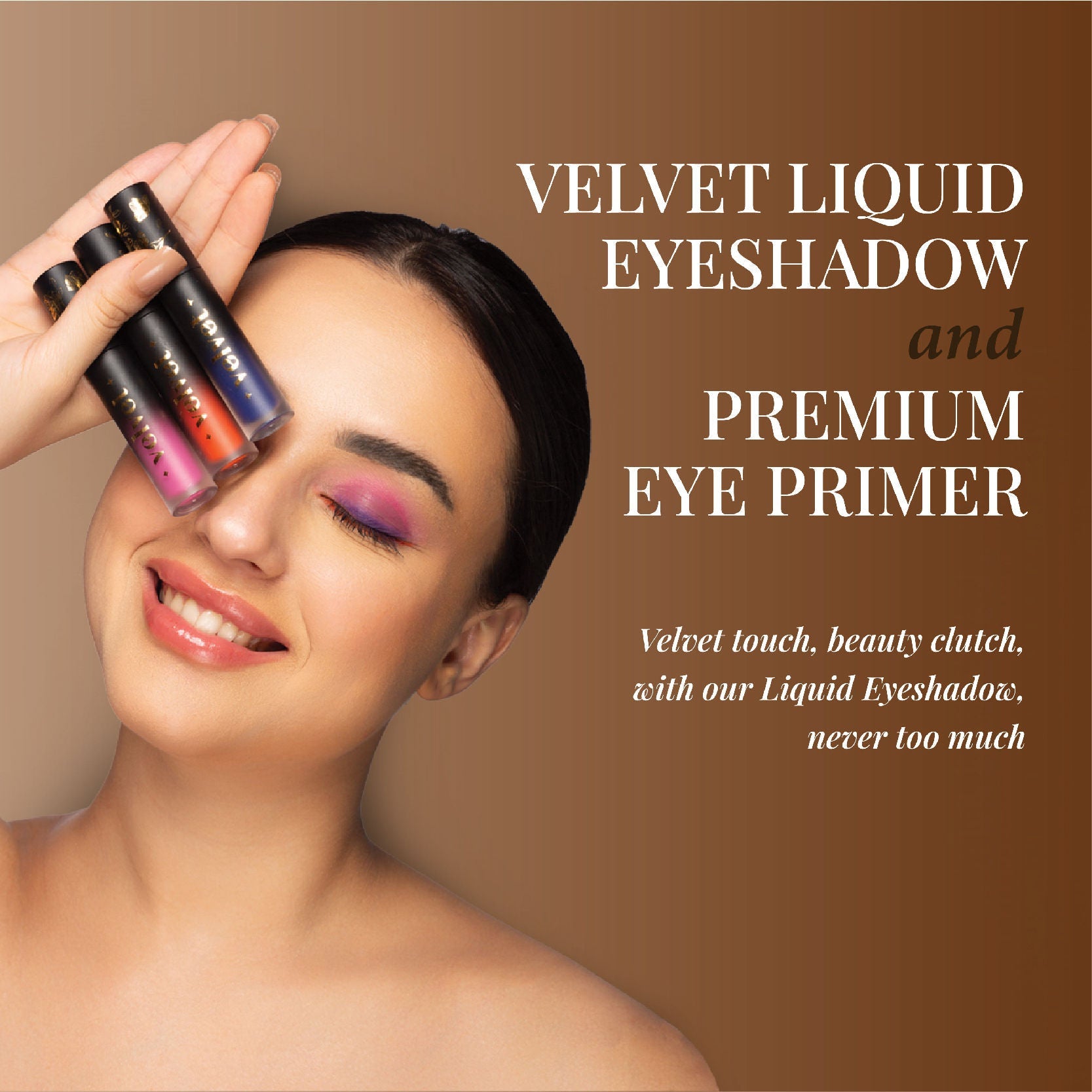 Aflairza Premium Velvet Liquid Eyeshadow & Eye Primer