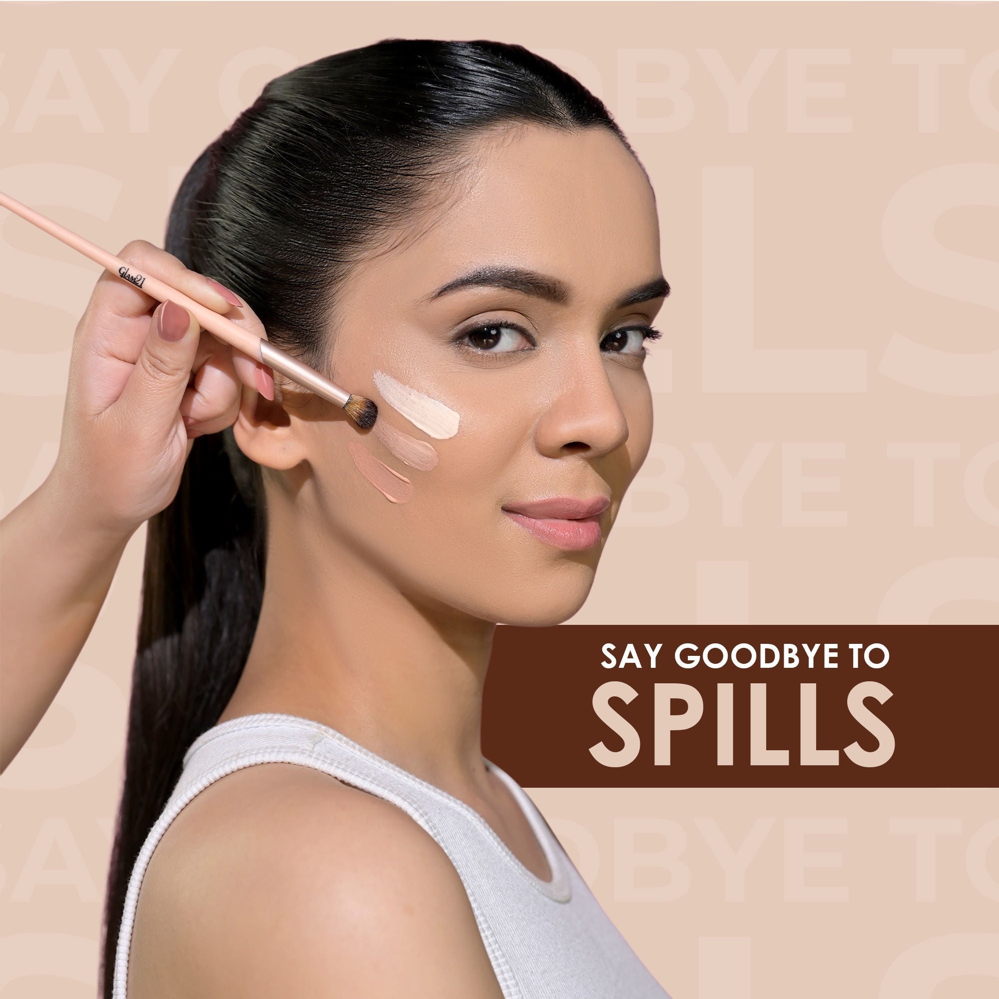 GLAM21 Velvet Touch Oil Control Foundation with SPF35