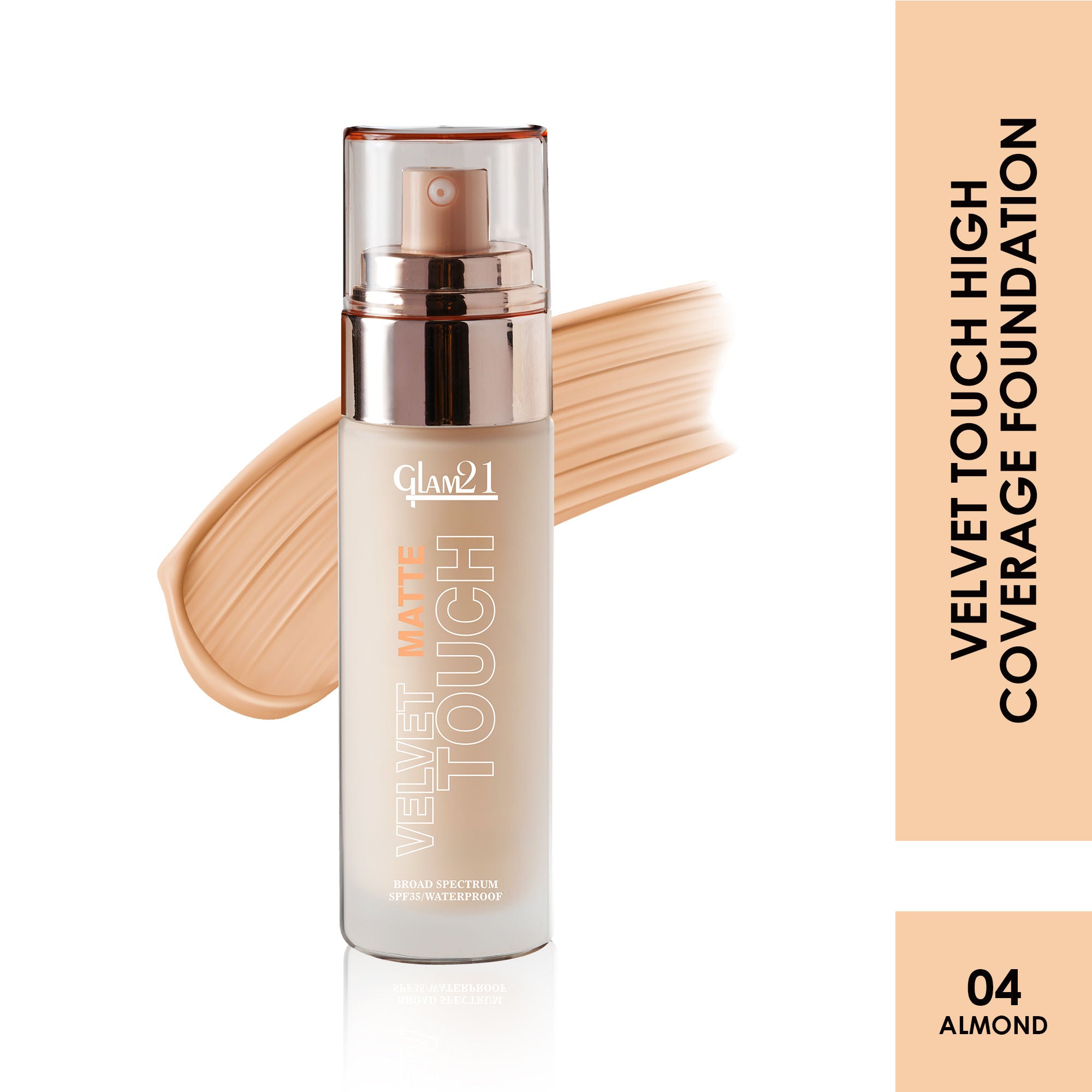 GLAM21 Velvet Touch Oil Control Foundation with SPF35