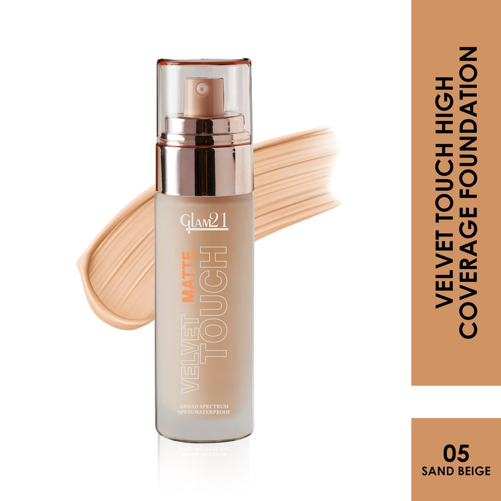 GLAM21 Velvet Touch Oil Control Foundation with SPF35