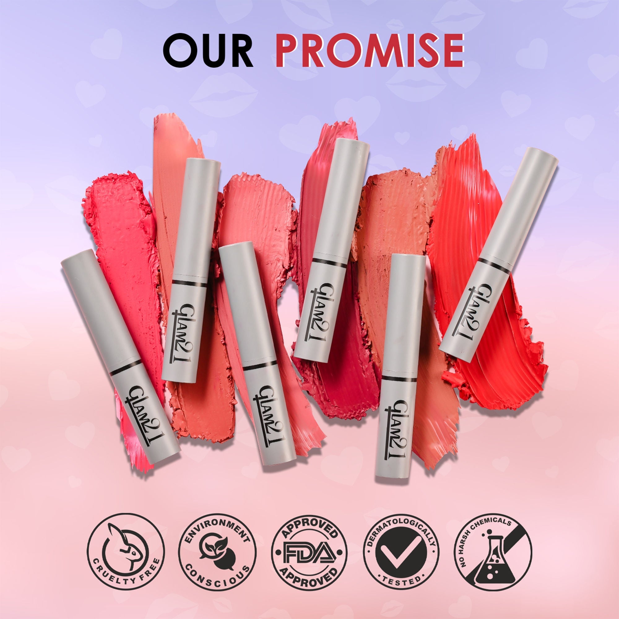 GLAM21 Long Lasting Non-transfer Lipstick