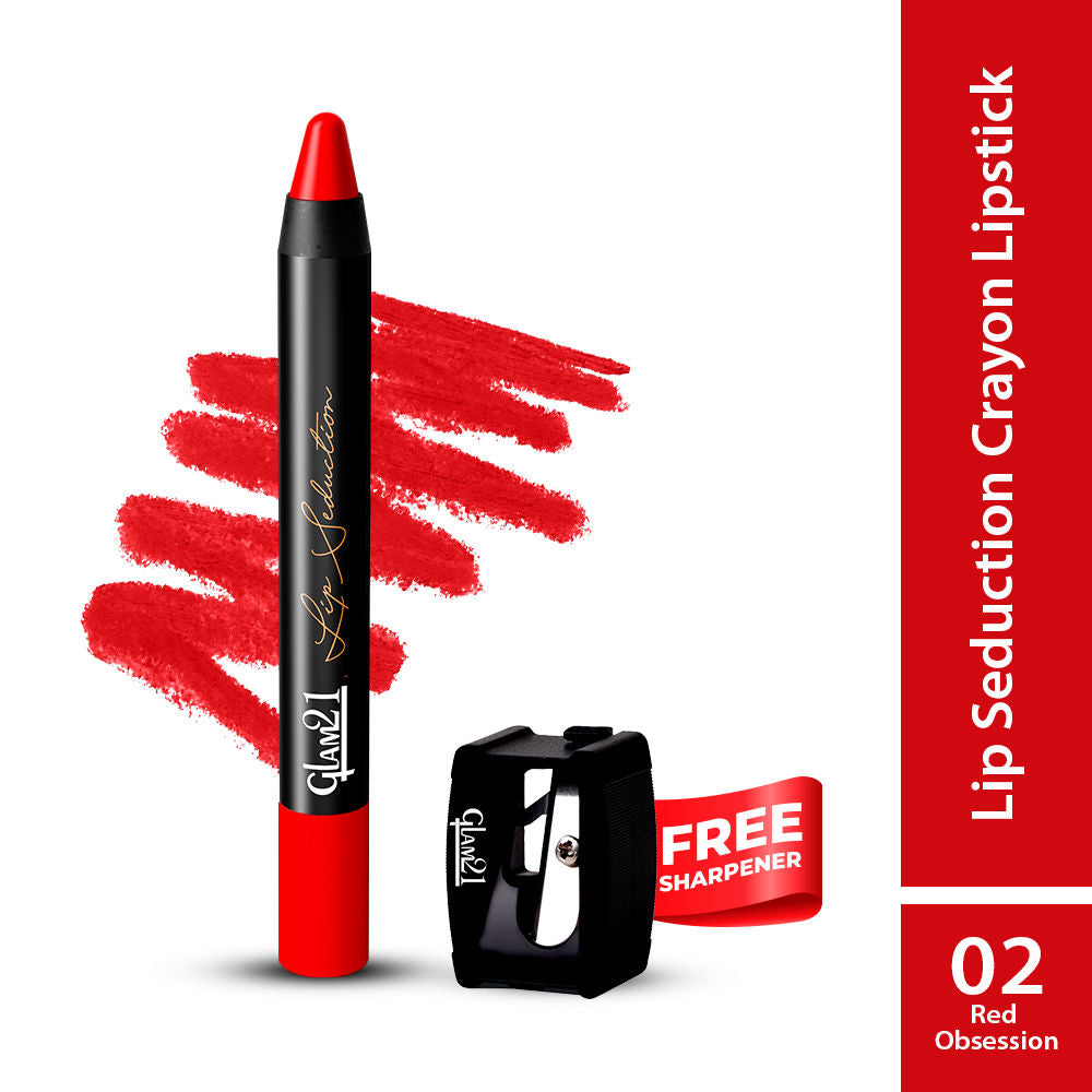 GLAM21 Lip Seduction Non- Transfer Crayon Lipstick