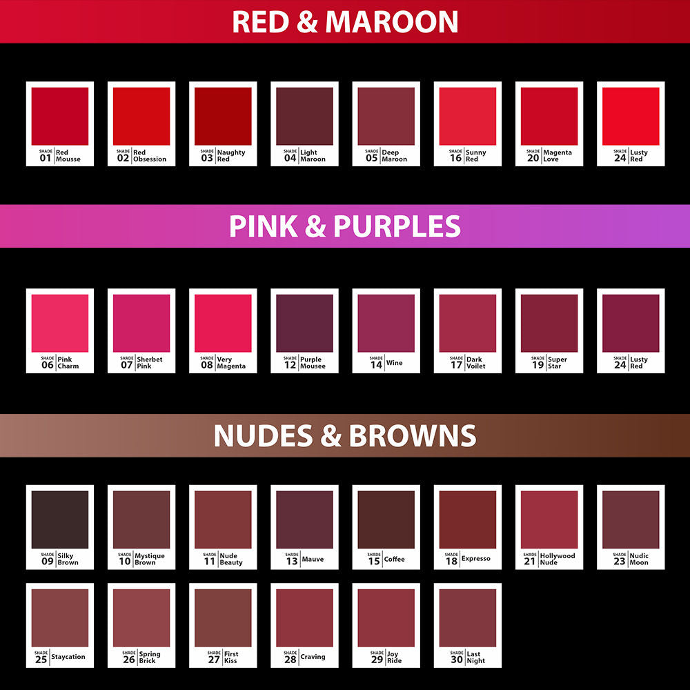 GLAM21 Lip Seduction Non- Transfer Crayon Lipstick