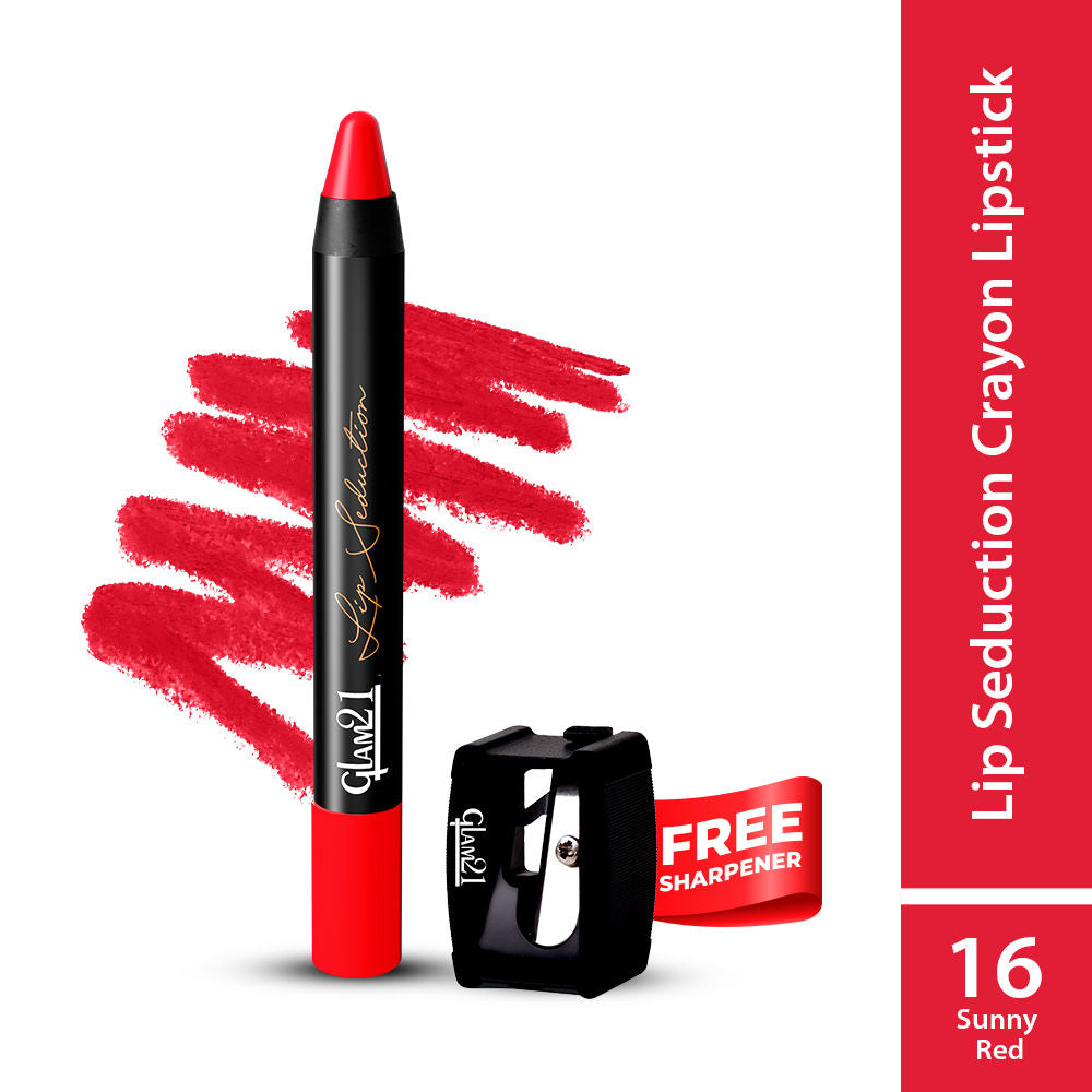 GLAM21 Lip Seduction Non- Transfer Crayon Lipstick