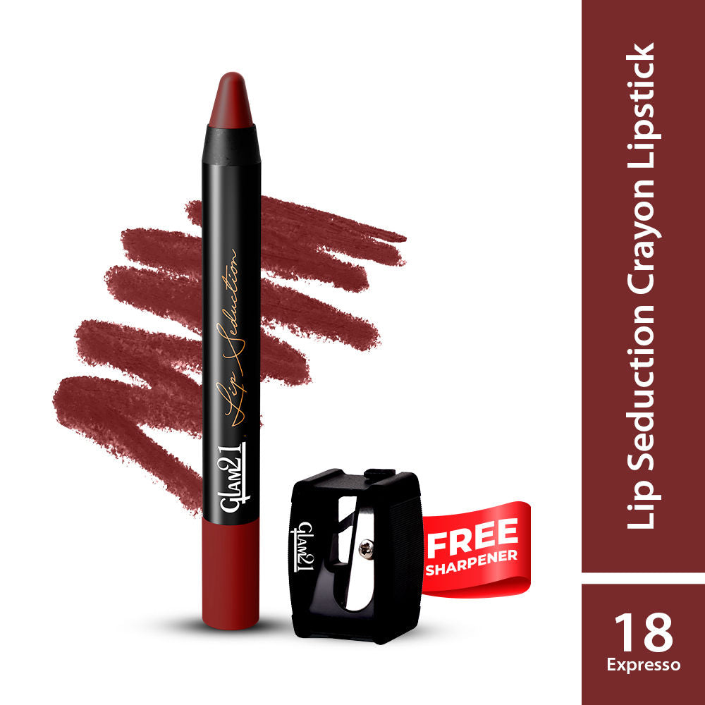 GLAM21 Lip Seduction Non- Transfer Crayon Lipstick