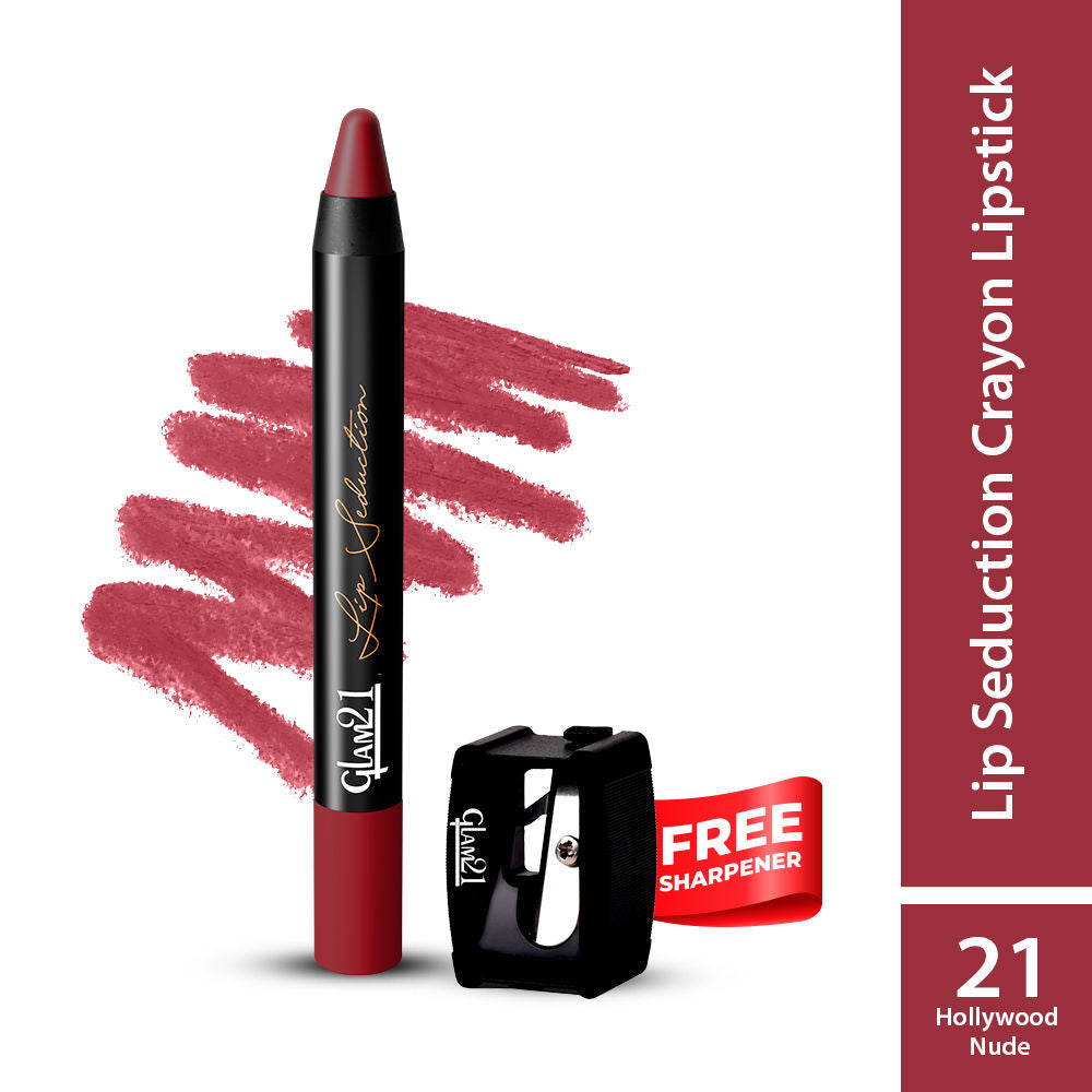 GLAM21 Lip Seduction Non- Transfer Crayon Lipstick