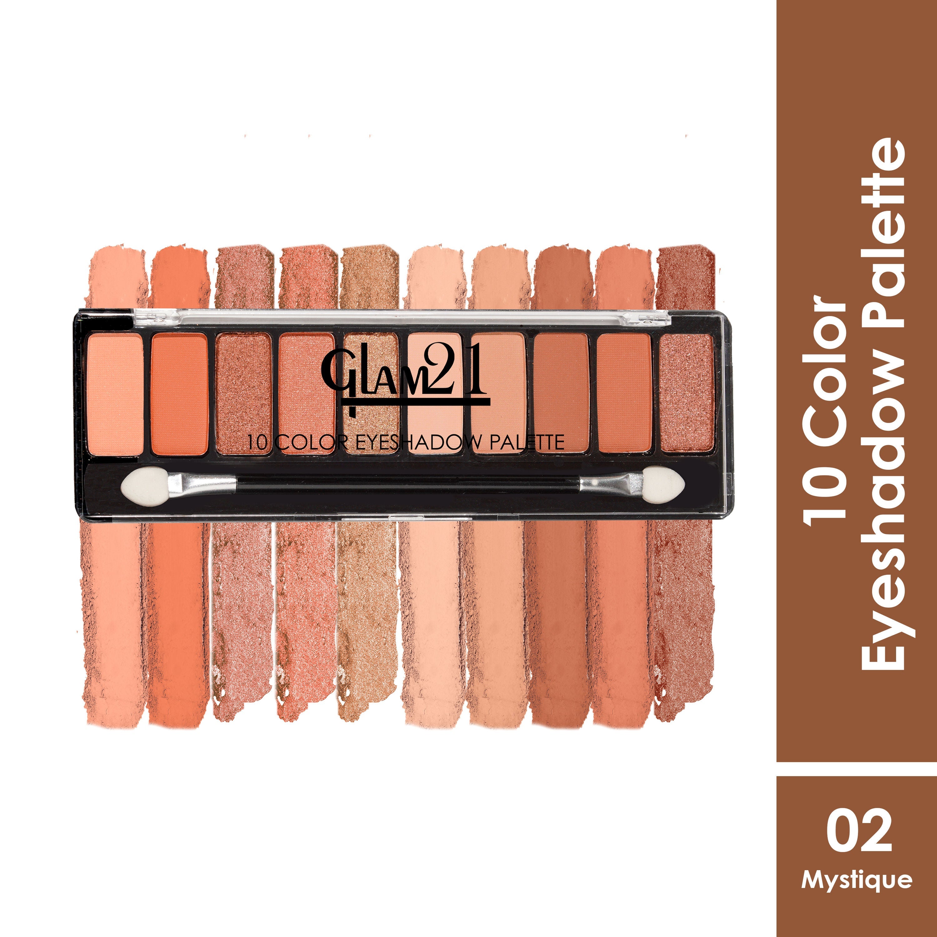 GLAM21 10 Colors Eyeshadow Palette