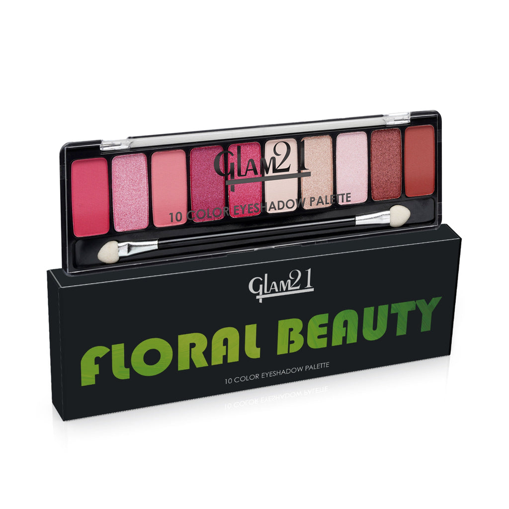 GLAM21 10 Colors Eyeshadow Palette