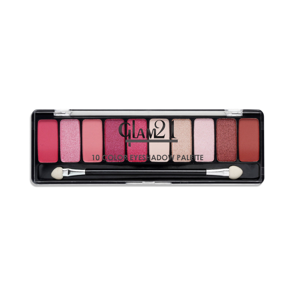GLAM21 10 Colors Eyeshadow Palette