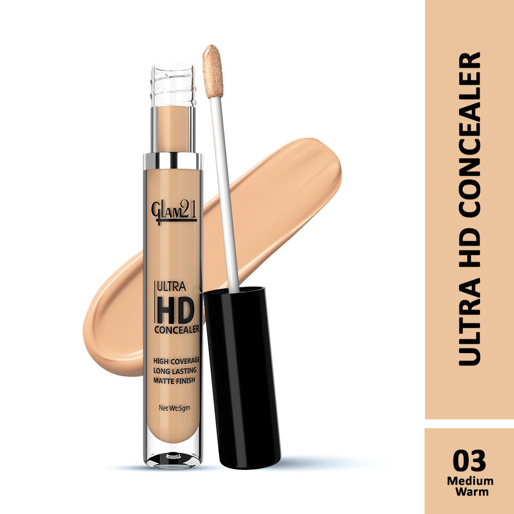 GLAM21 Ultra HD Liquid Concealer For HD Finish